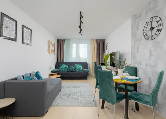 Comfortable One-Bedroom Apartment Warsaw Mokotow By Noclegi Renters